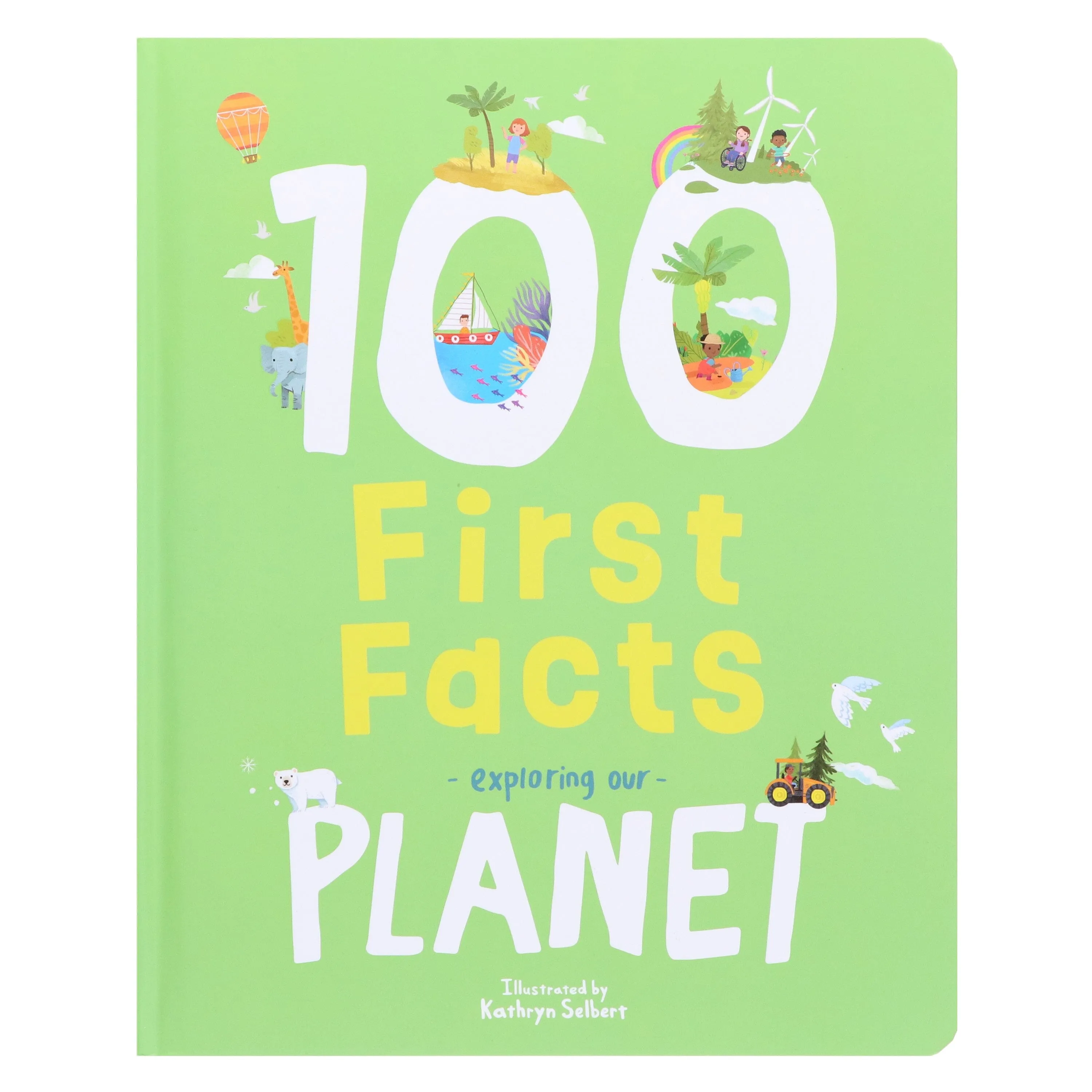 100 First Facts: Exploring our Planet Picture Book By Sweet Cherry Publishing - Ages 5-7 - Board Book