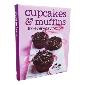 100 Recipes - Cupcakes and Muffins - Pocket size Cook Book - Love Food - Hardback