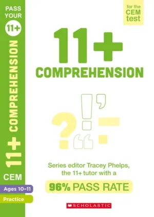 11  English Comprehension Practice and Assessment for the CEM Test Ages 10-11