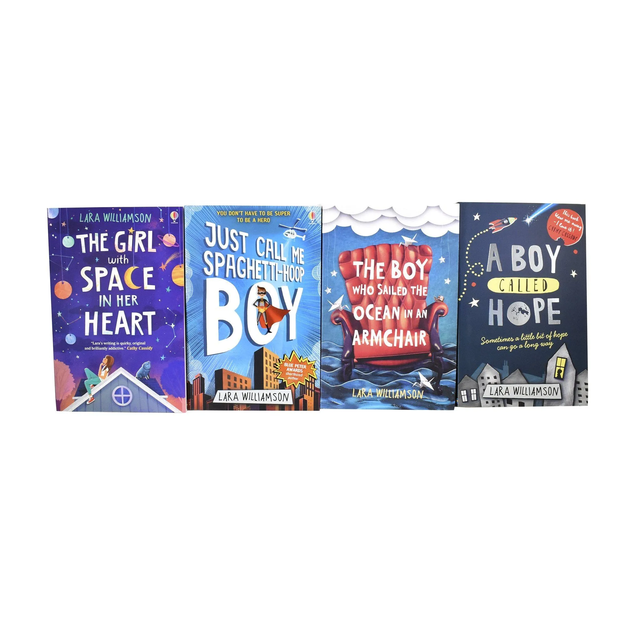 A Boy Called Hope Lara Williamson 4 Books Set – Ages 9-14 – Paperback