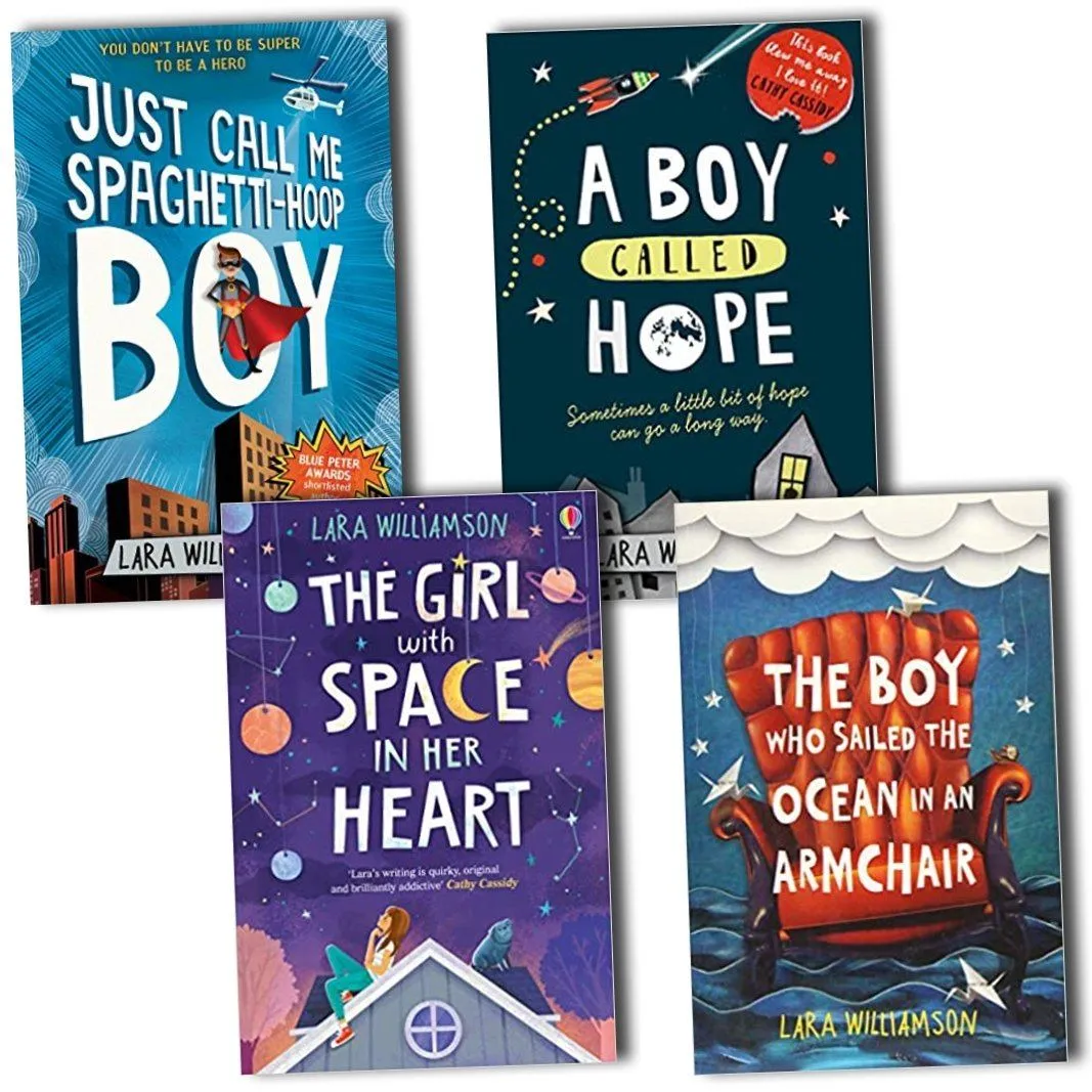 A Boy Called Hope Lara Williamson 4 Books Set – Ages 9-14 – Paperback