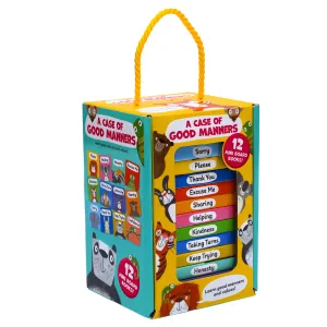 A Case of Good Manners 12 Board Books Collection Set - Ages 3  - Boardbook