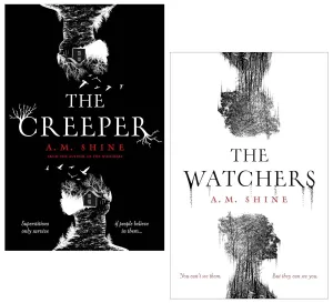 A M Shine's The Watchers & The Creeper: 2 Books Collection Set - Fiction - Paperback