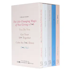 A No F*cks Given Guide 5 Books Collection Box Set By Sarah Knight - Fiction - Paperback
