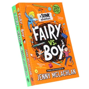 A Stink Adventure Series By Jenny McLachlan illustrated 2 Books Collection Set - Ages 7-11 - Paperback