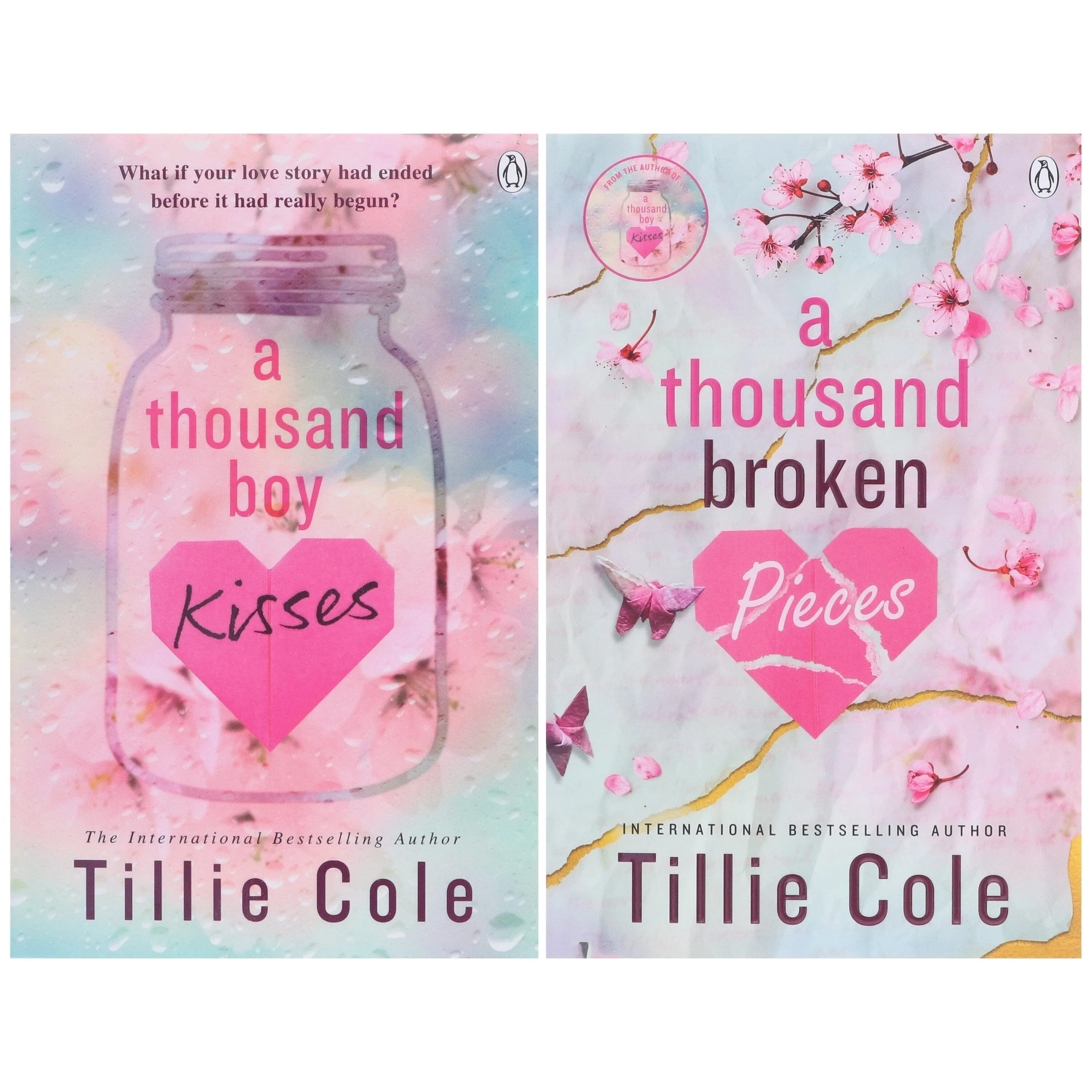 A Thousand Boy Kisses Series by Tillie Cole 2 Books Collection Set - Fiction - Paperback