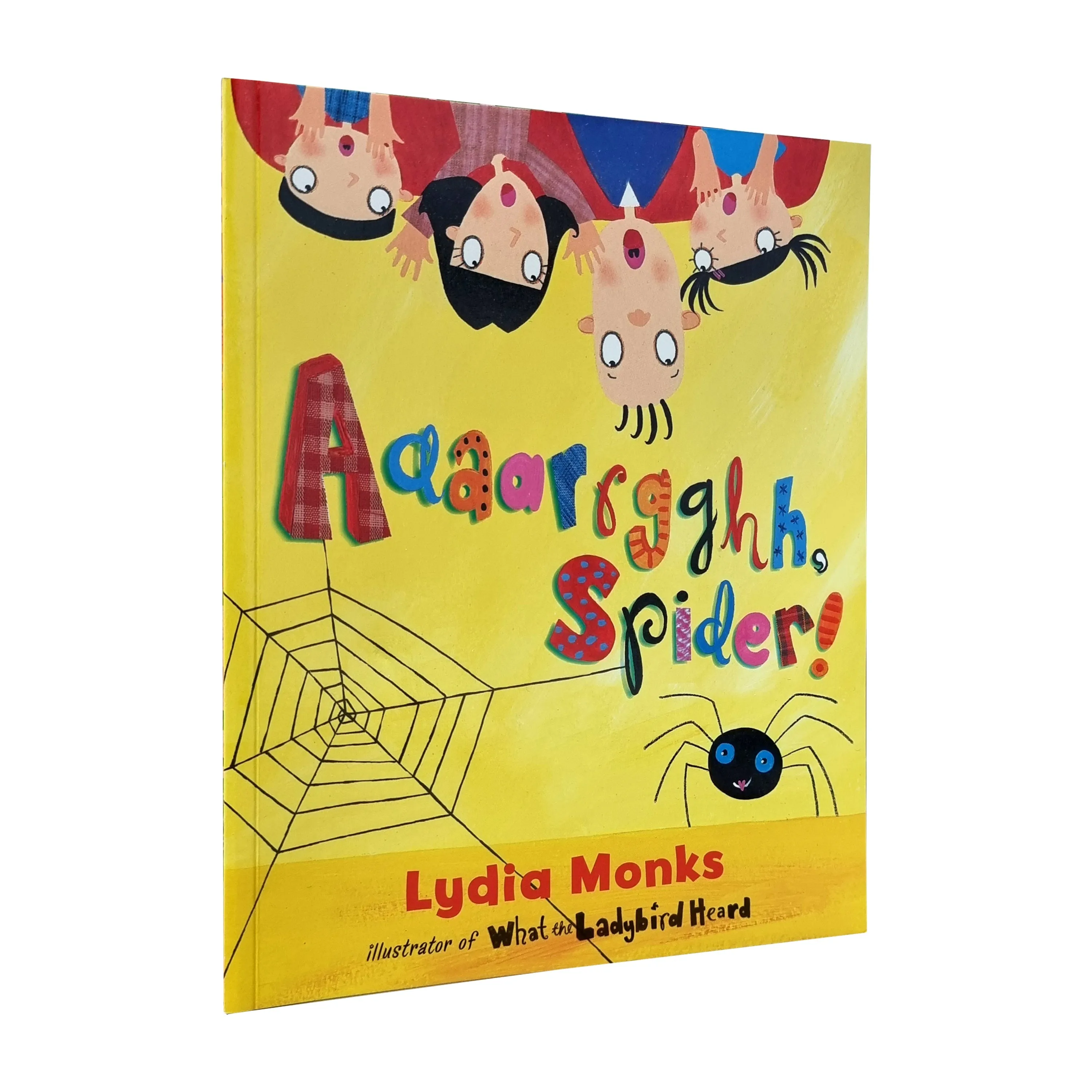 Aaaarrgghh Spider! With Book and Cute Spider Toy! By Lydia Monks - Ages 3-12 - Paperback
