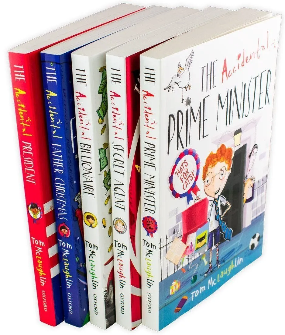 Accidental Series 5 Book Collection - Ages 5-7 - Paperback - Tom McLaughlin