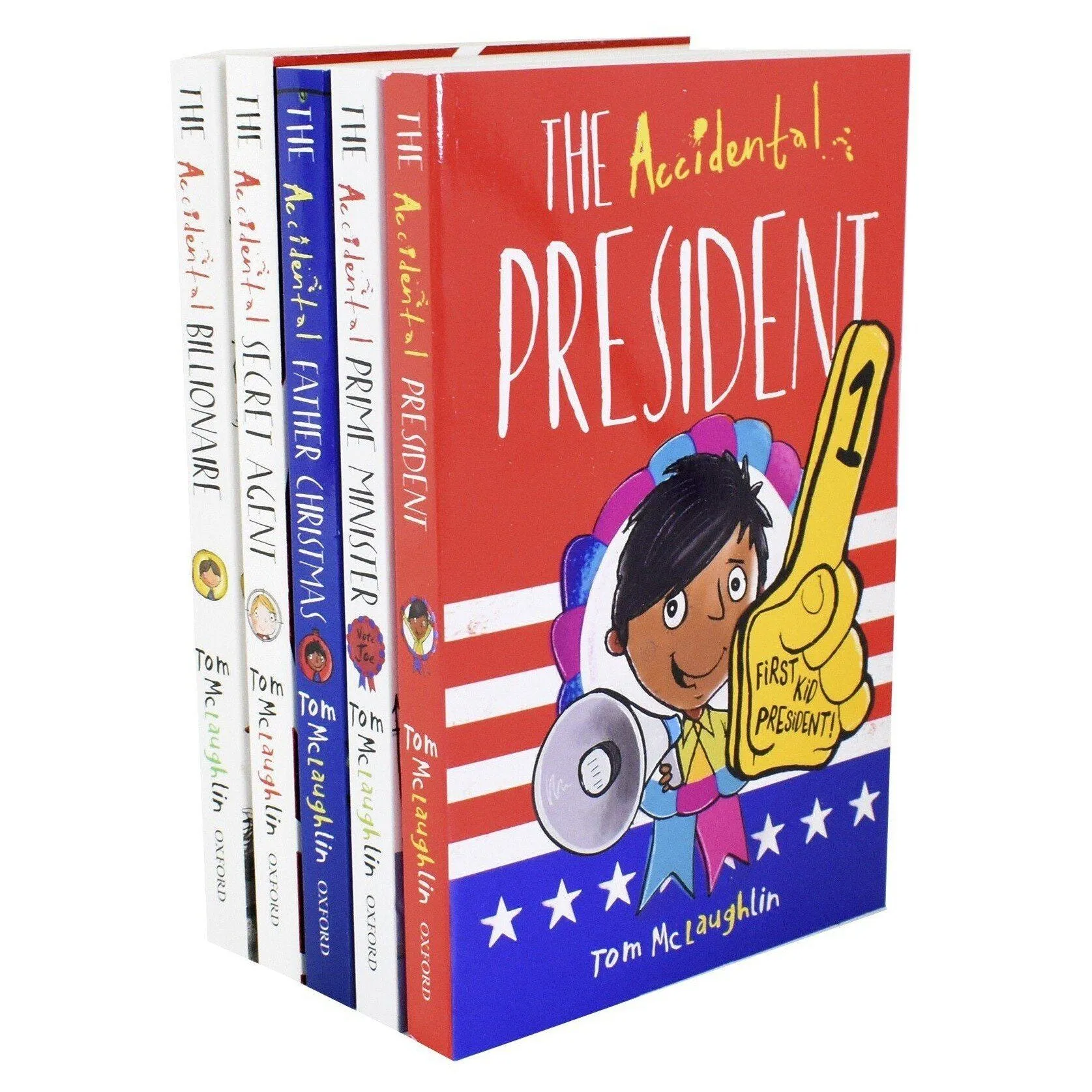 Accidental Series 5 Book Collection - Ages 5-7 - Paperback - Tom McLaughlin