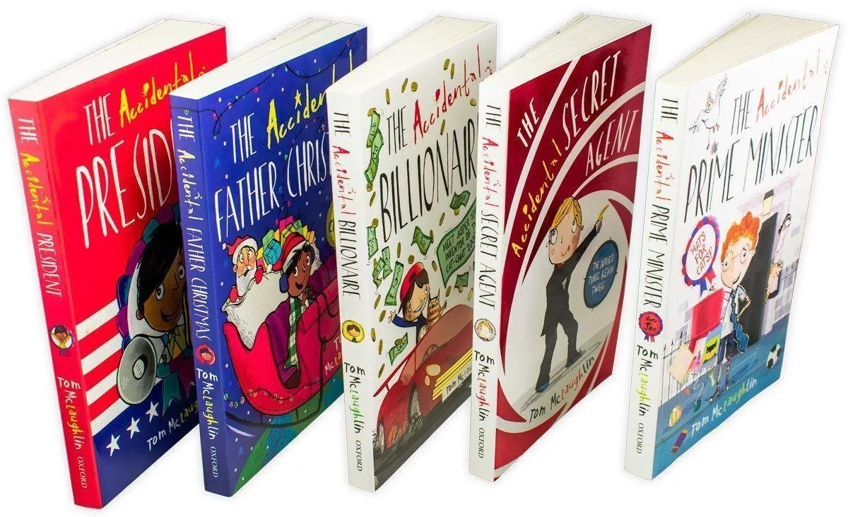 Accidental Series 5 Book Collection - Ages 5-7 - Paperback - Tom McLaughlin