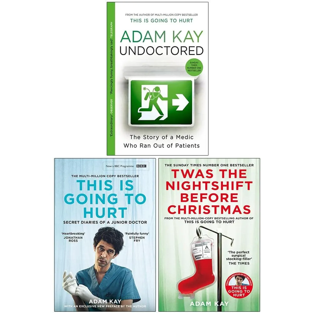 Adam Kay 3 Books Collection Set - Ages 18  - Paperback