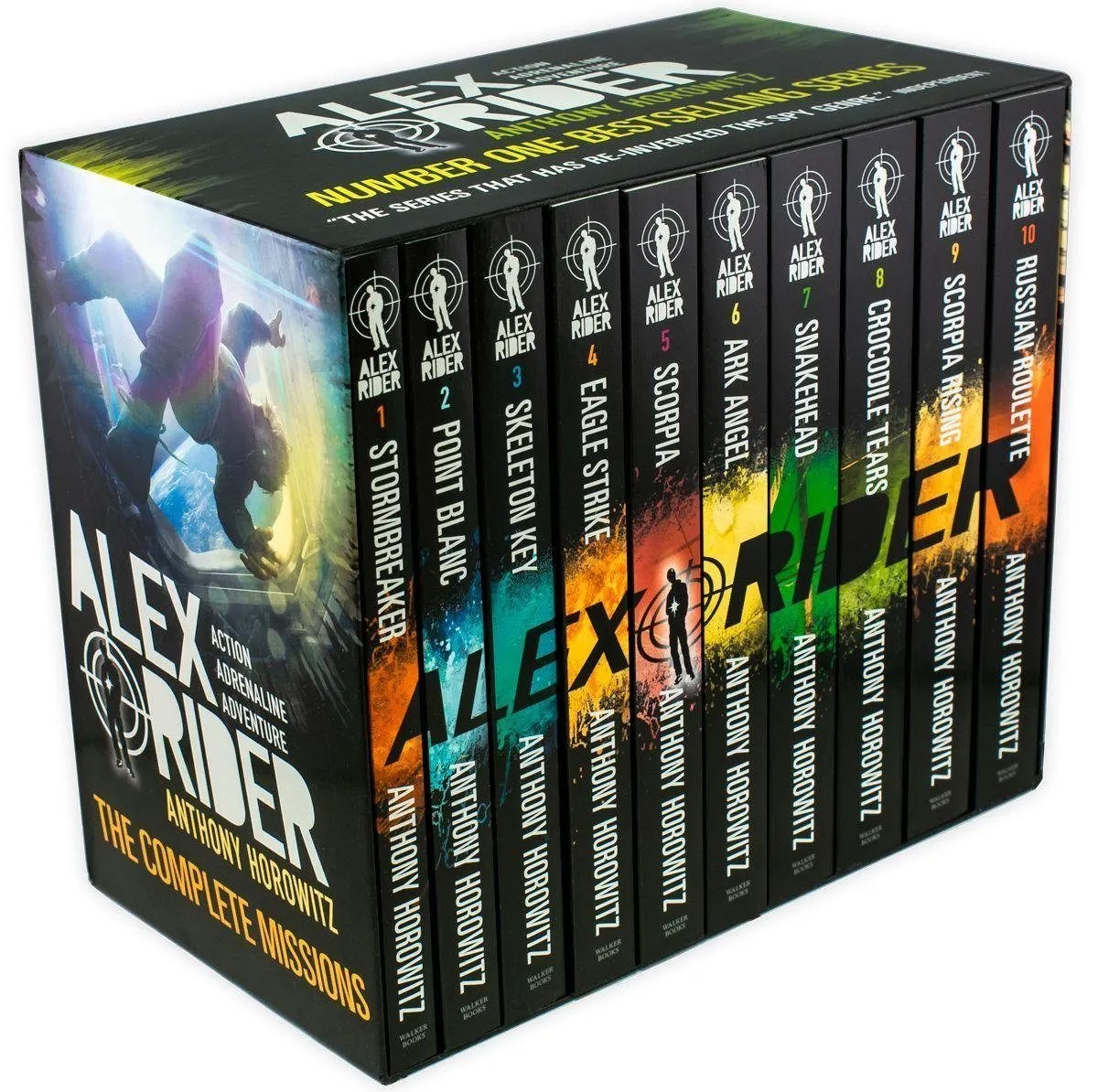 Alex Rider 10 Books Box Set Collection - Spy Fiction - Paperback - Anthony Horowitz