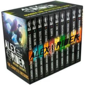 Alex Rider 10 Books Box Set Collection - Spy Fiction - Paperback - Anthony Horowitz