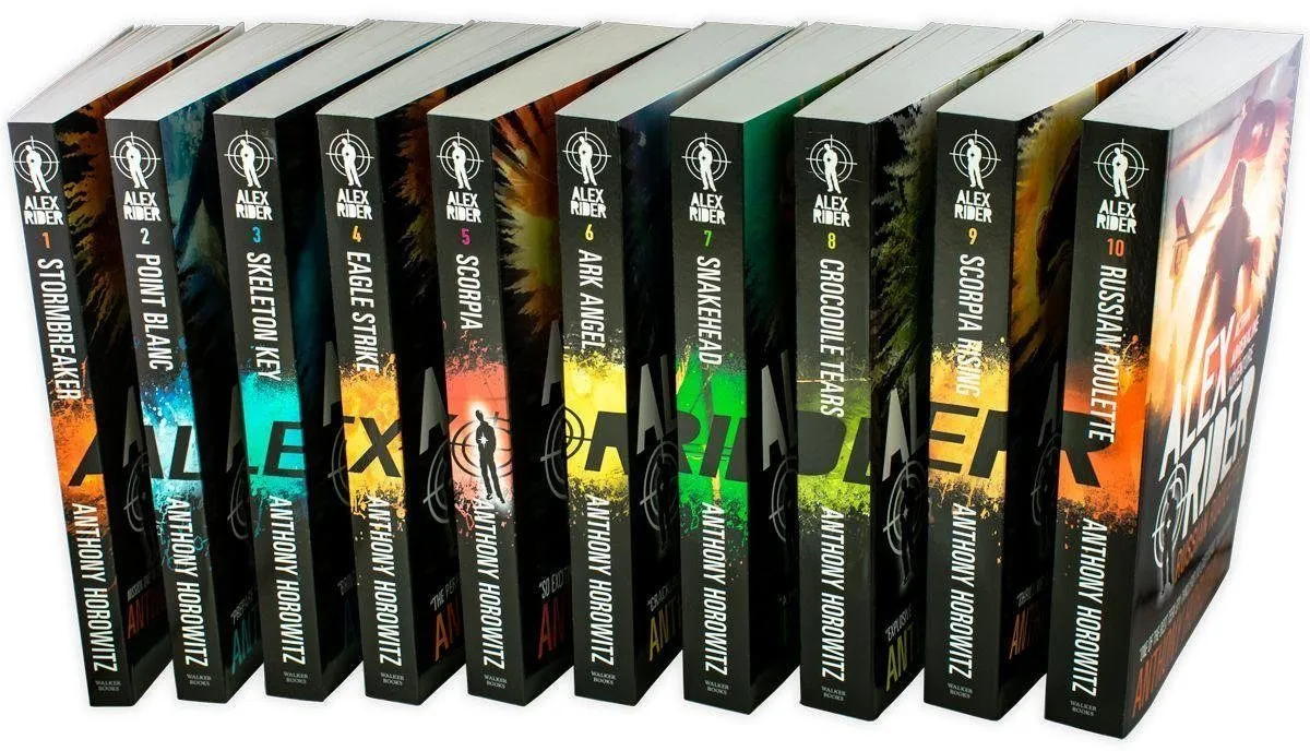 Alex Rider 10 Books Box Set Collection - Spy Fiction - Paperback - Anthony Horowitz