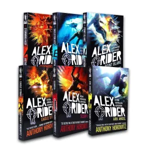Alex Rider 6 Book pack Adventure Series Collection - Spy Fiction - Paperback - Anthony Horowitz