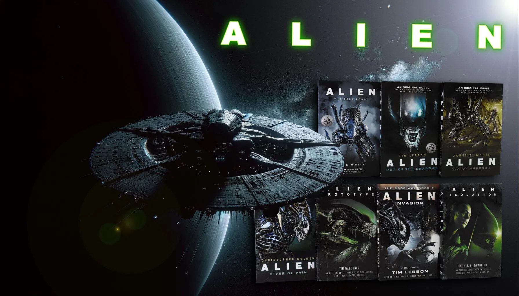 Alien Series 7 Books Collection Set - Fiction - Paperback