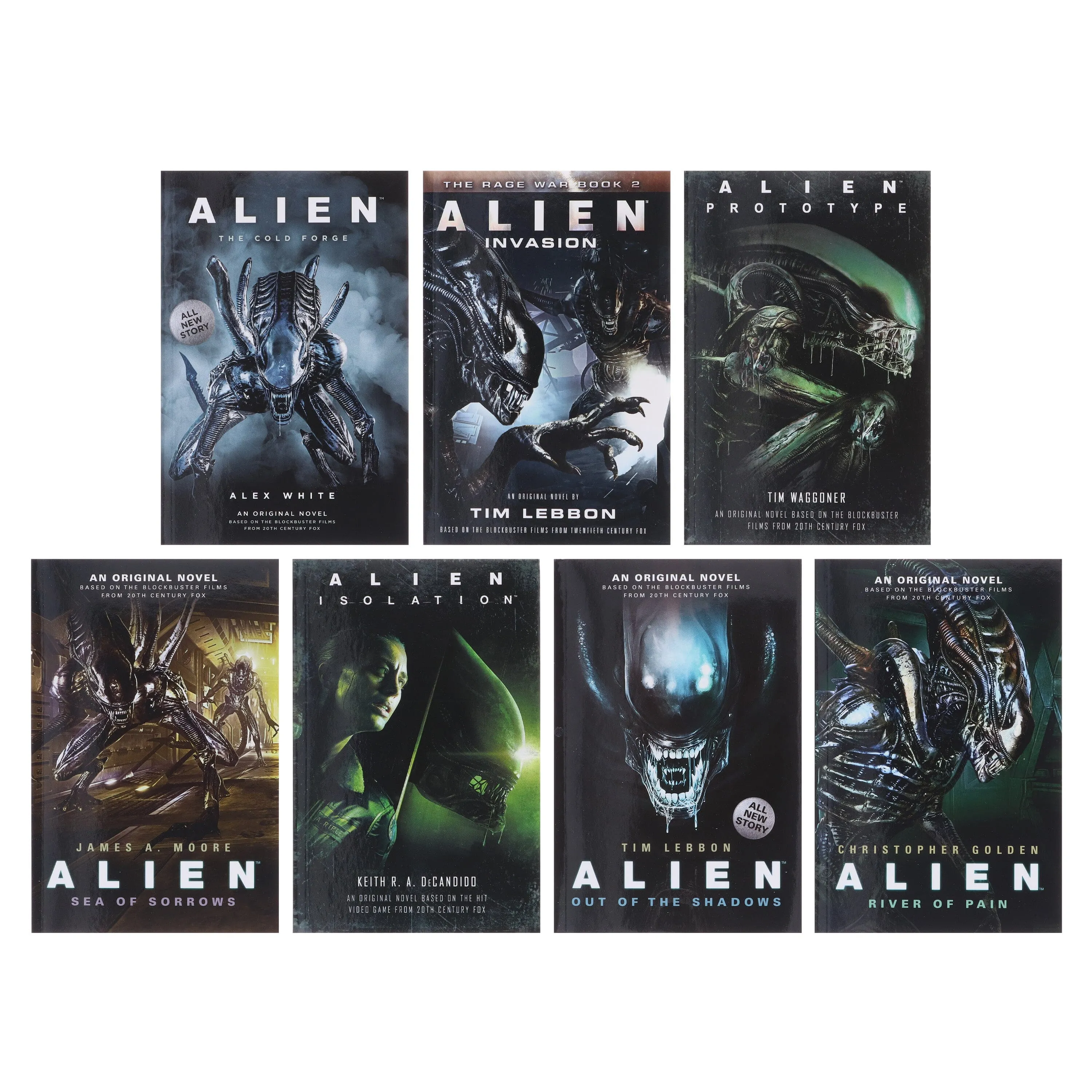 Alien Series 7 Books Collection Set - Fiction - Paperback