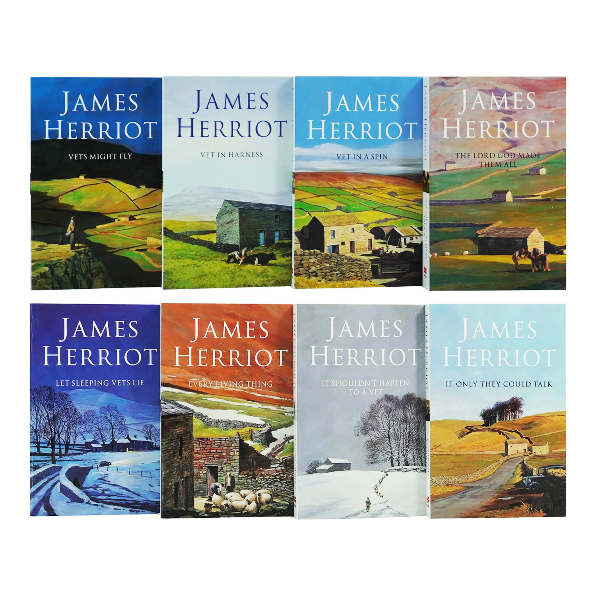 All Creatures Great and Small: The Complete James Herriot 8 Books Box Set - Non-Fiction - Paperback