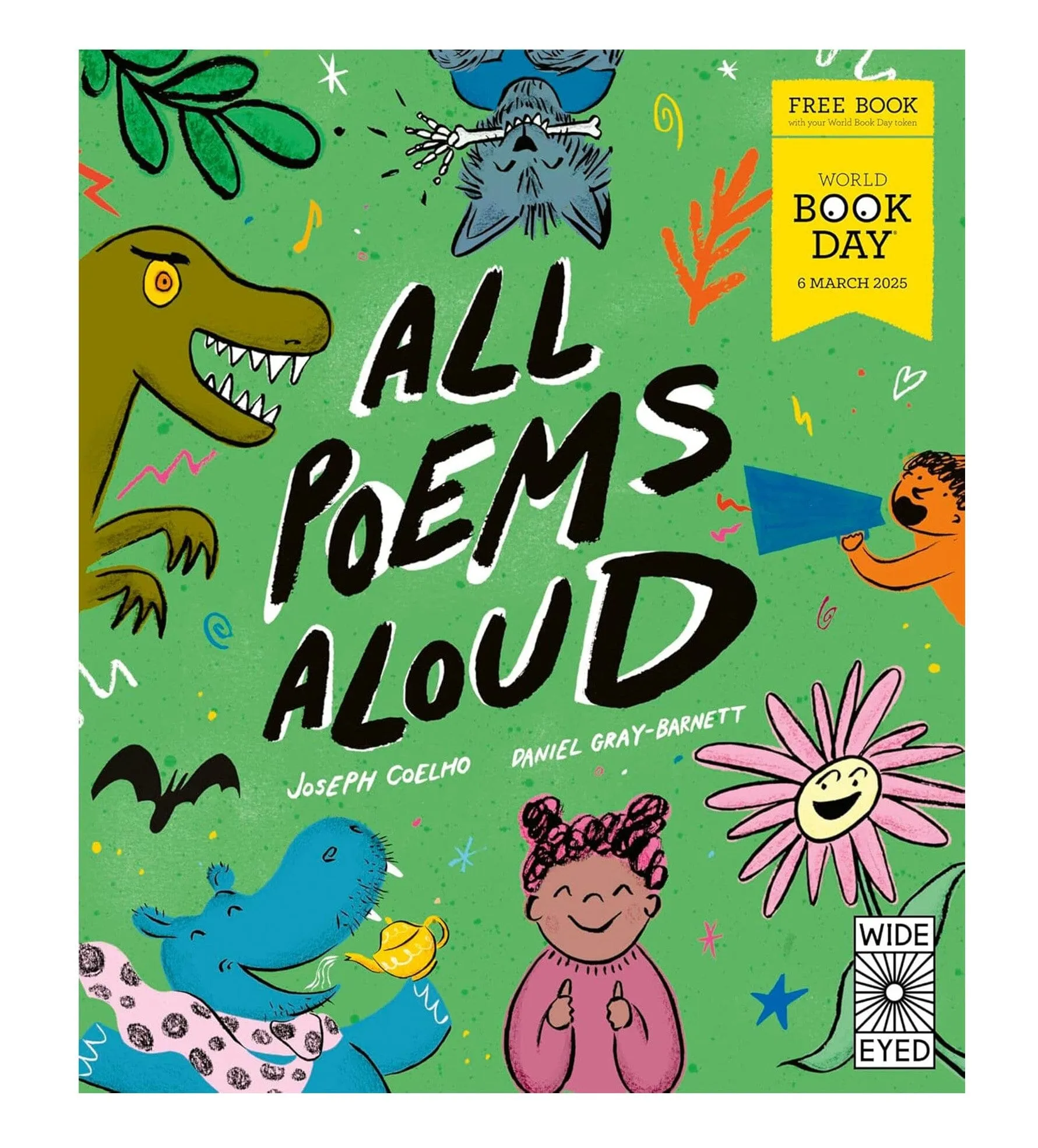 All Poems Aloud by Joseph Coelho: World Book Day 2025 - Ages 6-9 - Paperback