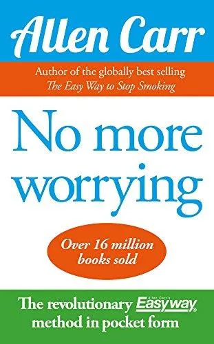Allen Carr No More Worrying Book - Non Fiction - Paperback