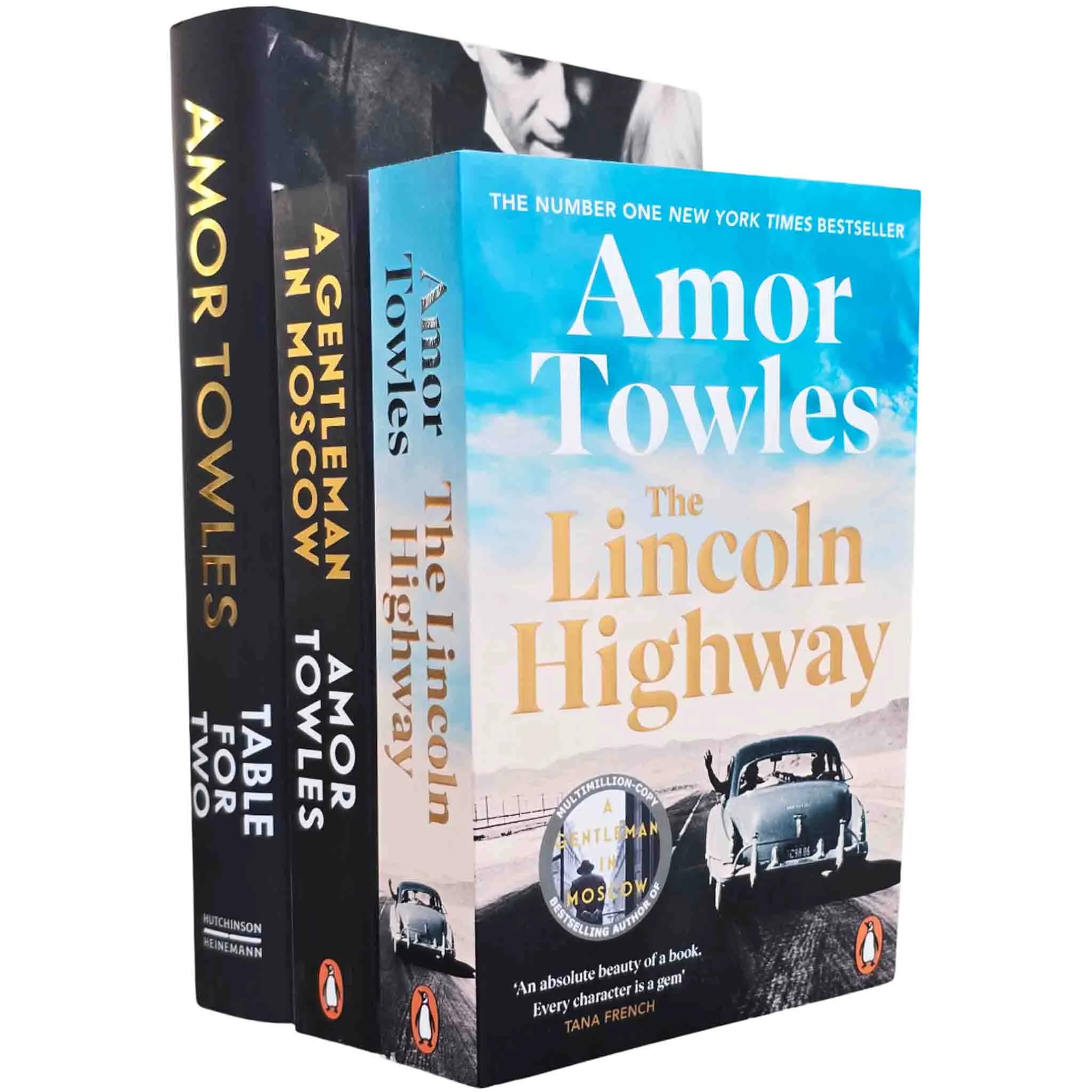 Amor Towles 3 Books Collection Set - Fiction - Paperback/Hardback
