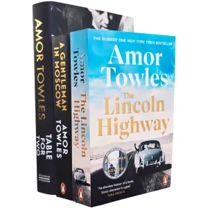 Amor Towles 3 Books Collection Set - Fiction - Paperback/Hardback