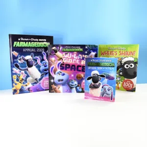 An Official Shaun the Sheep Movie Farmageddon 4 Books Collection By Sweet Cherry Publishing - Ages 5-7 - Hardback/Paperback