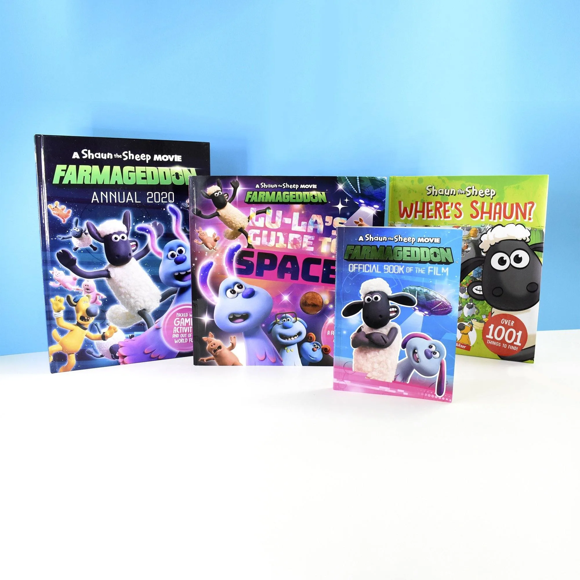 An Official Shaun the Sheep Movie Farmageddon 4 Books Collection By Sweet Cherry Publishing - Ages 5-7 - Hardback/Paperback