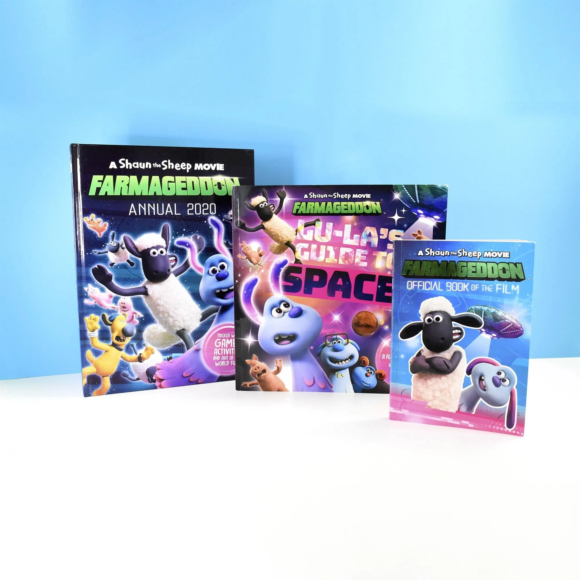 An Official Shaun the Sheep Movie Farmageddon 4 Books Collection By Sweet Cherry Publishing - Ages 5-7 - Hardback/Paperback