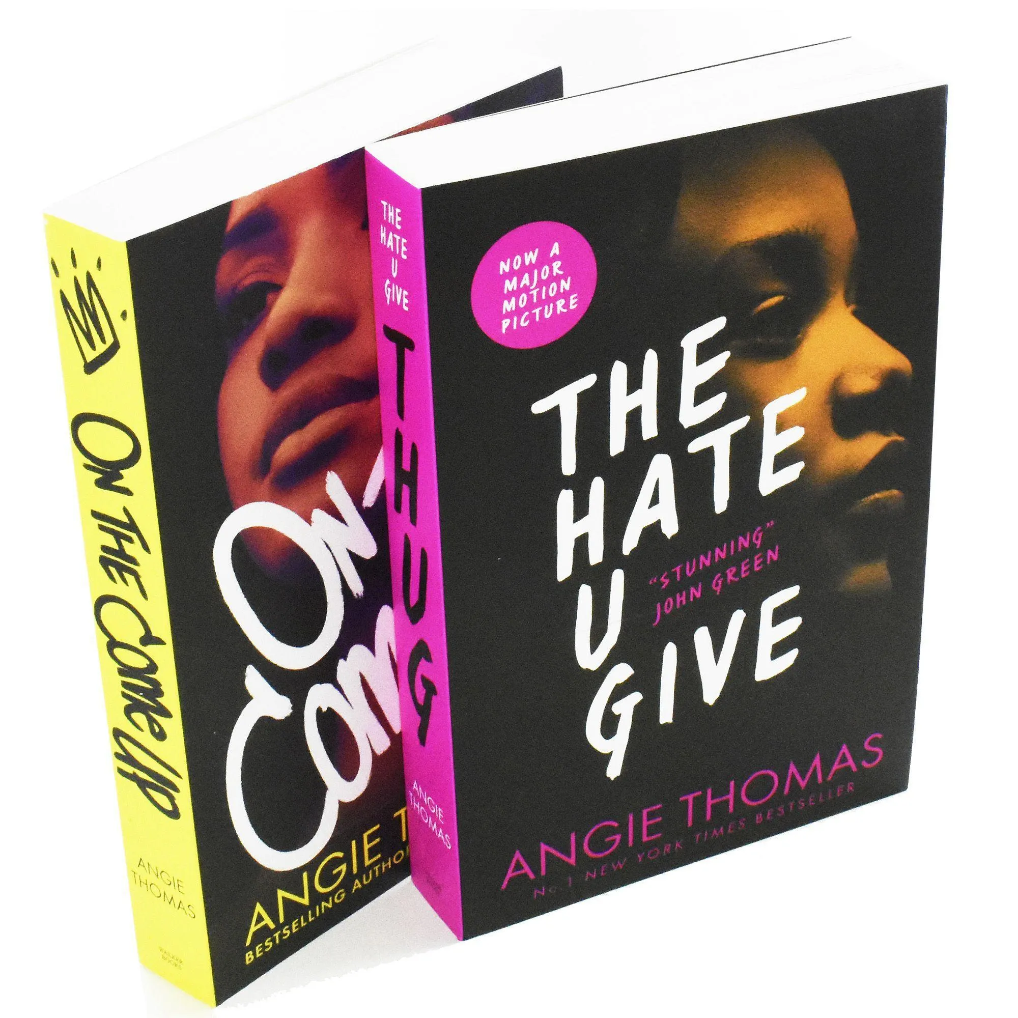 Angie Thomas Collector's 2 Books Box Set (Hate U & On Come) - Ages 14  - Paperback