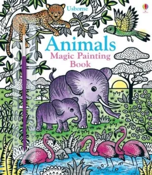Animals Magic Painting Book by Brenda Cole