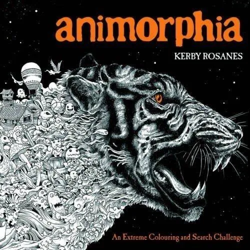 Animorphia: An Extreme Colouring and Search Challenge By Kerby Rosanes - Paperback