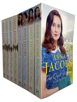 Anna Jacobs Ellindale and Rivenshaw Series 8 Books Collection Set - Fiction - Paperback