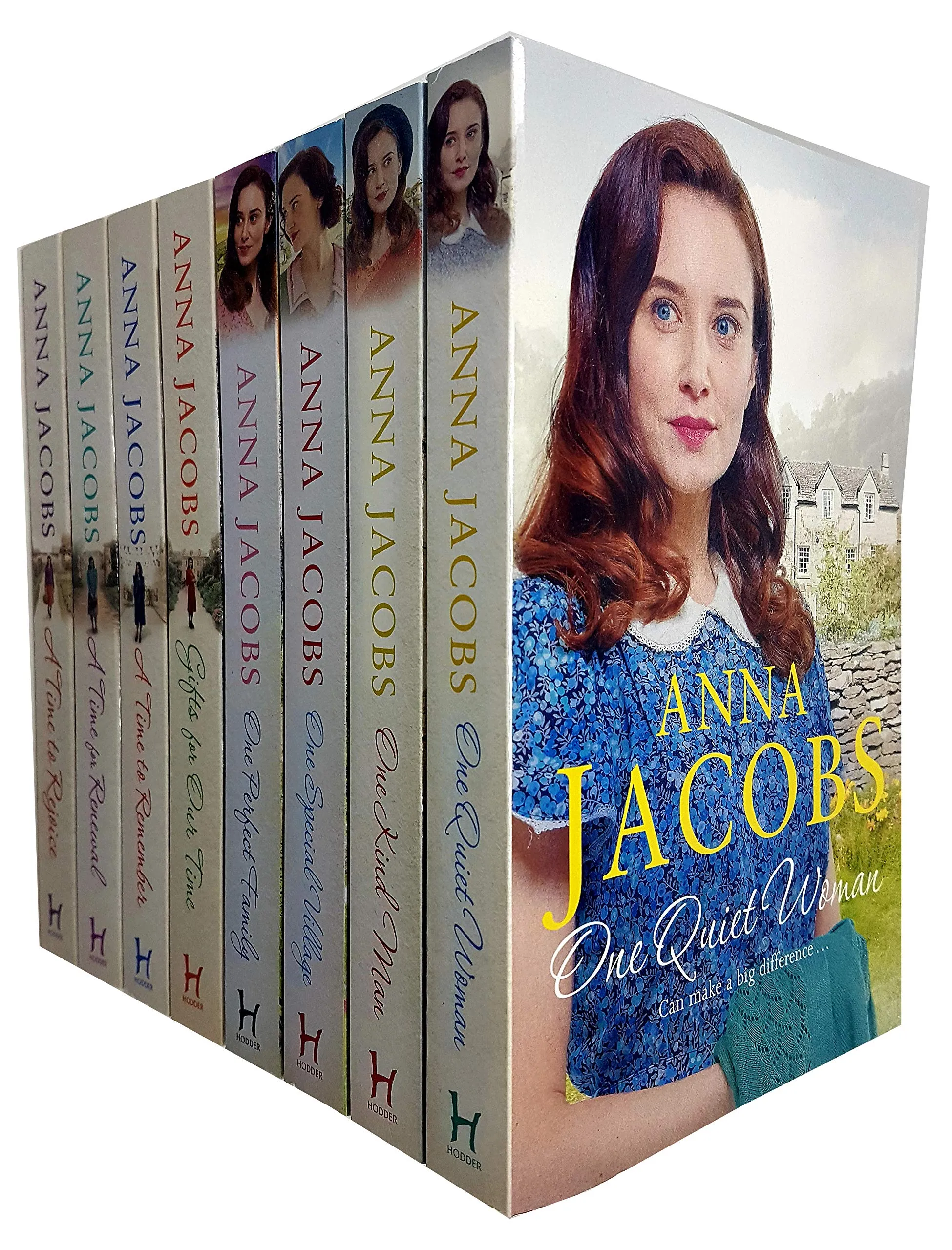 Anna Jacobs Ellindale and Rivenshaw Series 8 Books Collection Set - Fiction - Paperback