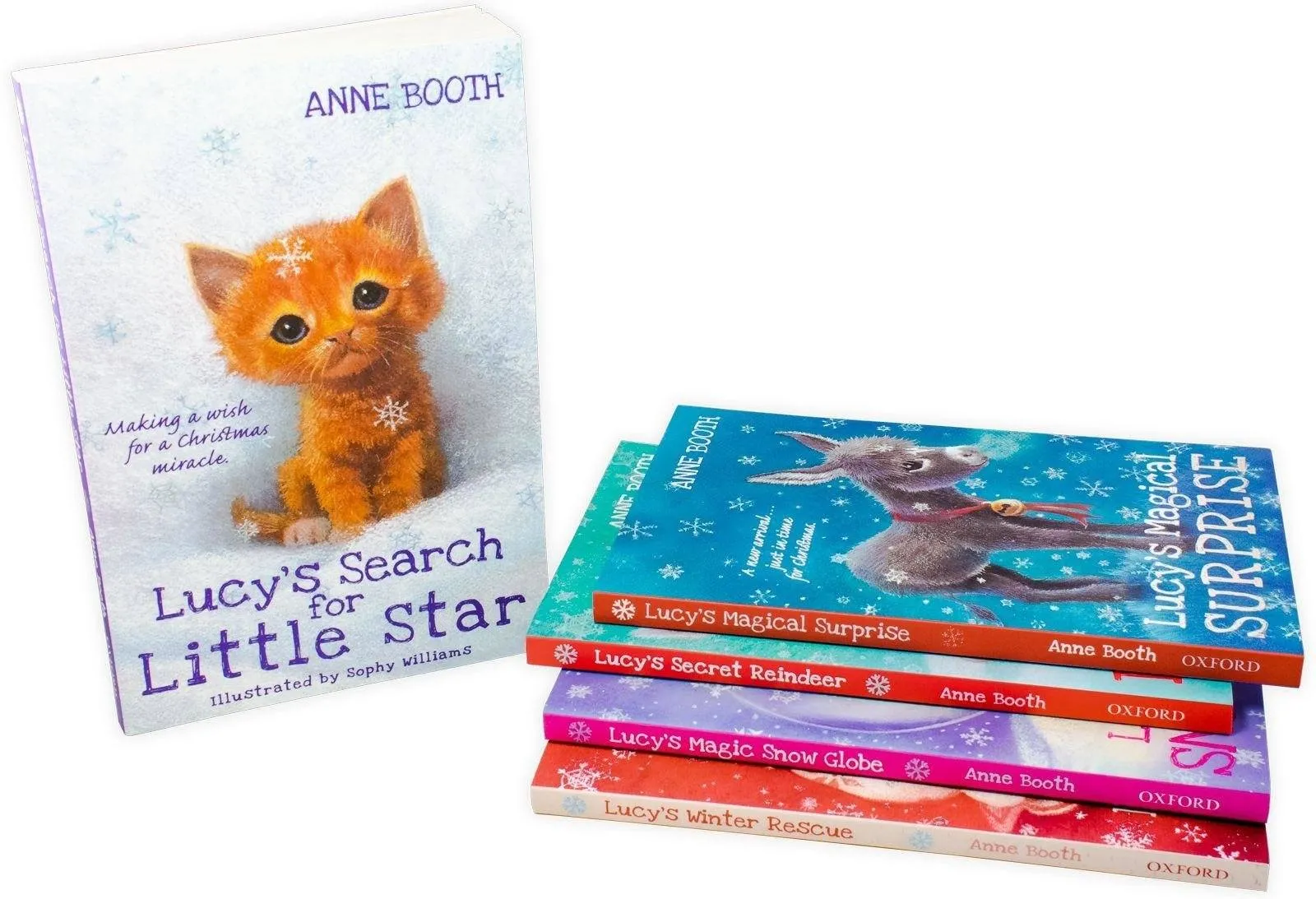 Anne Booth Lucy's 5 Book Collection