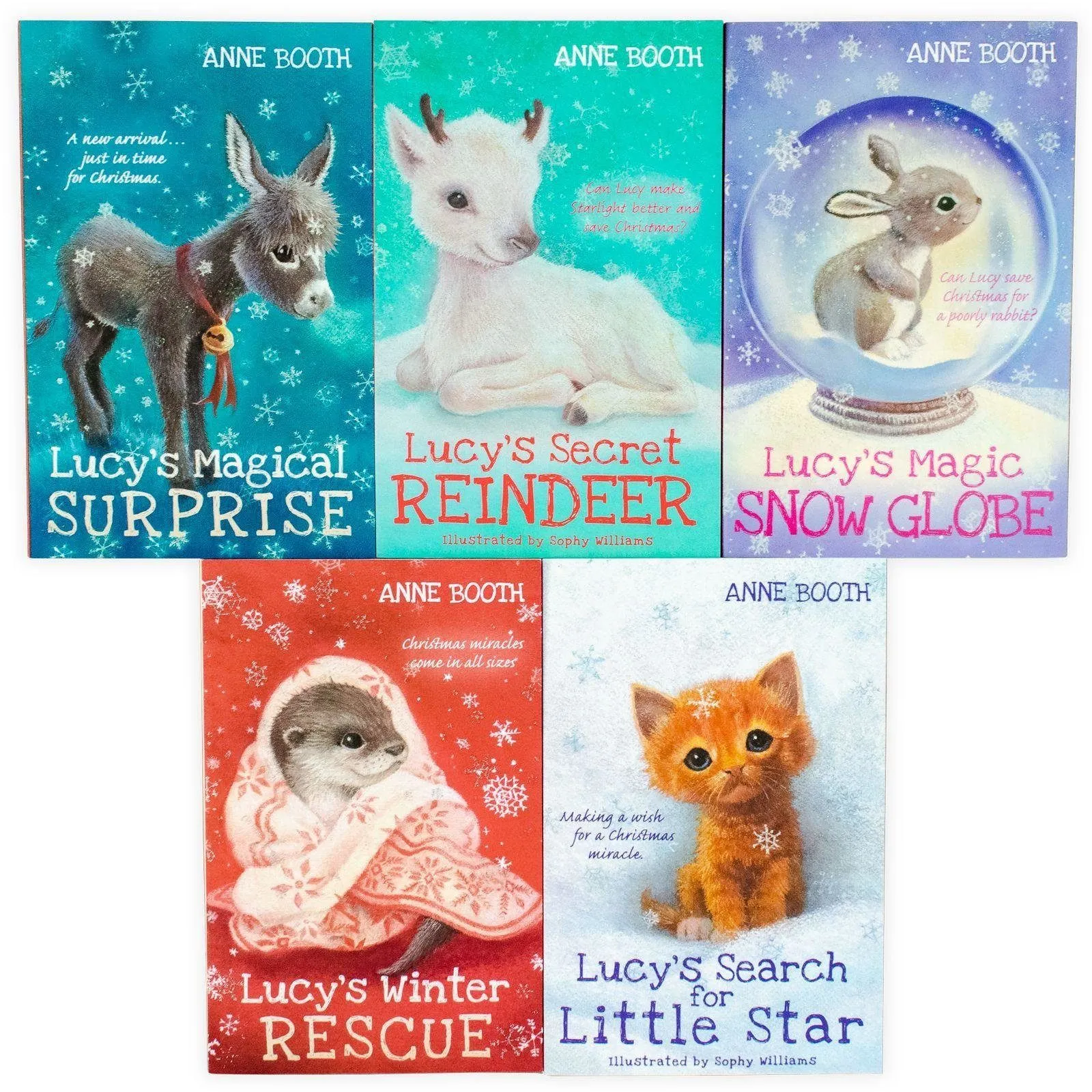 Anne Booth Lucy's 5 Book Collection