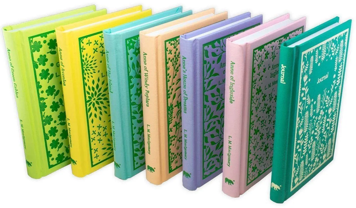 Anne of Green Gables 7 Books Collection (Includes Journal) by Lucy Maud Montgomery - Ages 9-14 - Hardback