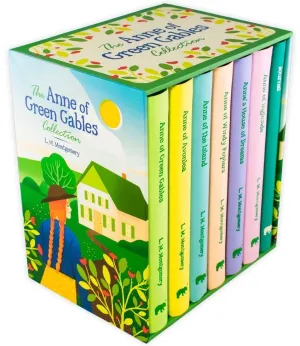 Anne of Green Gables 7 Books Collection (Includes Journal) by Lucy Maud Montgomery - Ages 9-14 - Hardback