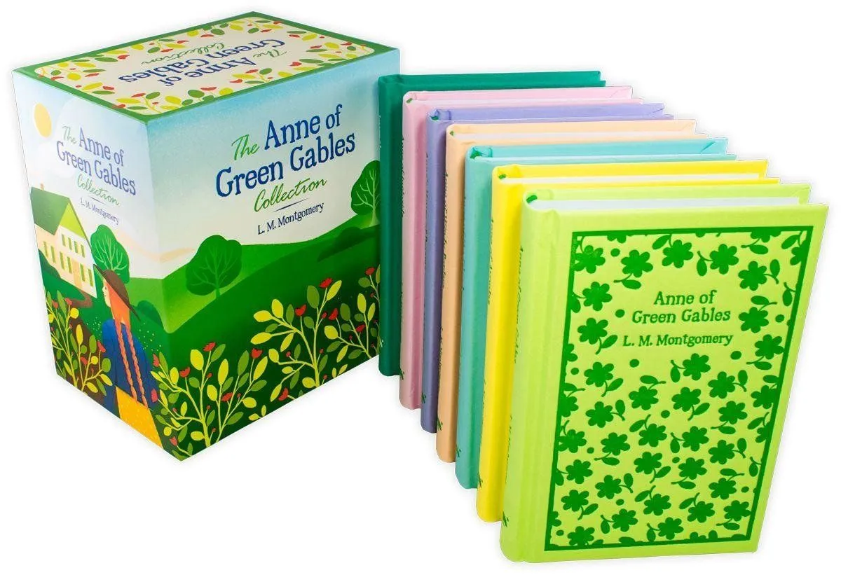 Anne of Green Gables 7 Books Collection (Includes Journal) by Lucy Maud Montgomery - Ages 9-14 - Hardback