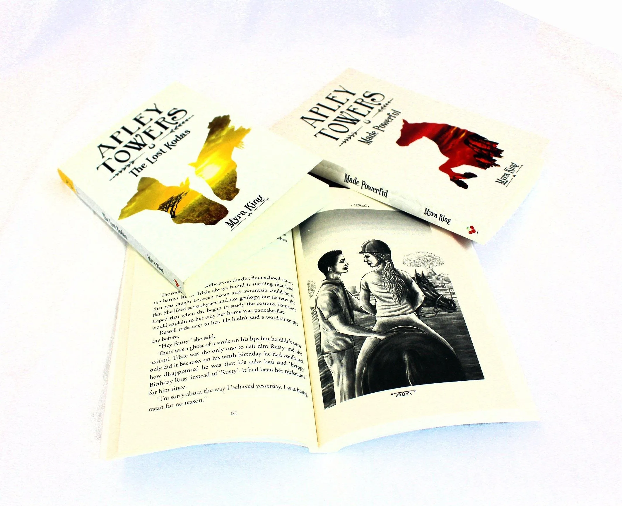 Apley Towers Complete Collection 6 Book Set by Myra King - Ages 9-14 - Paperback