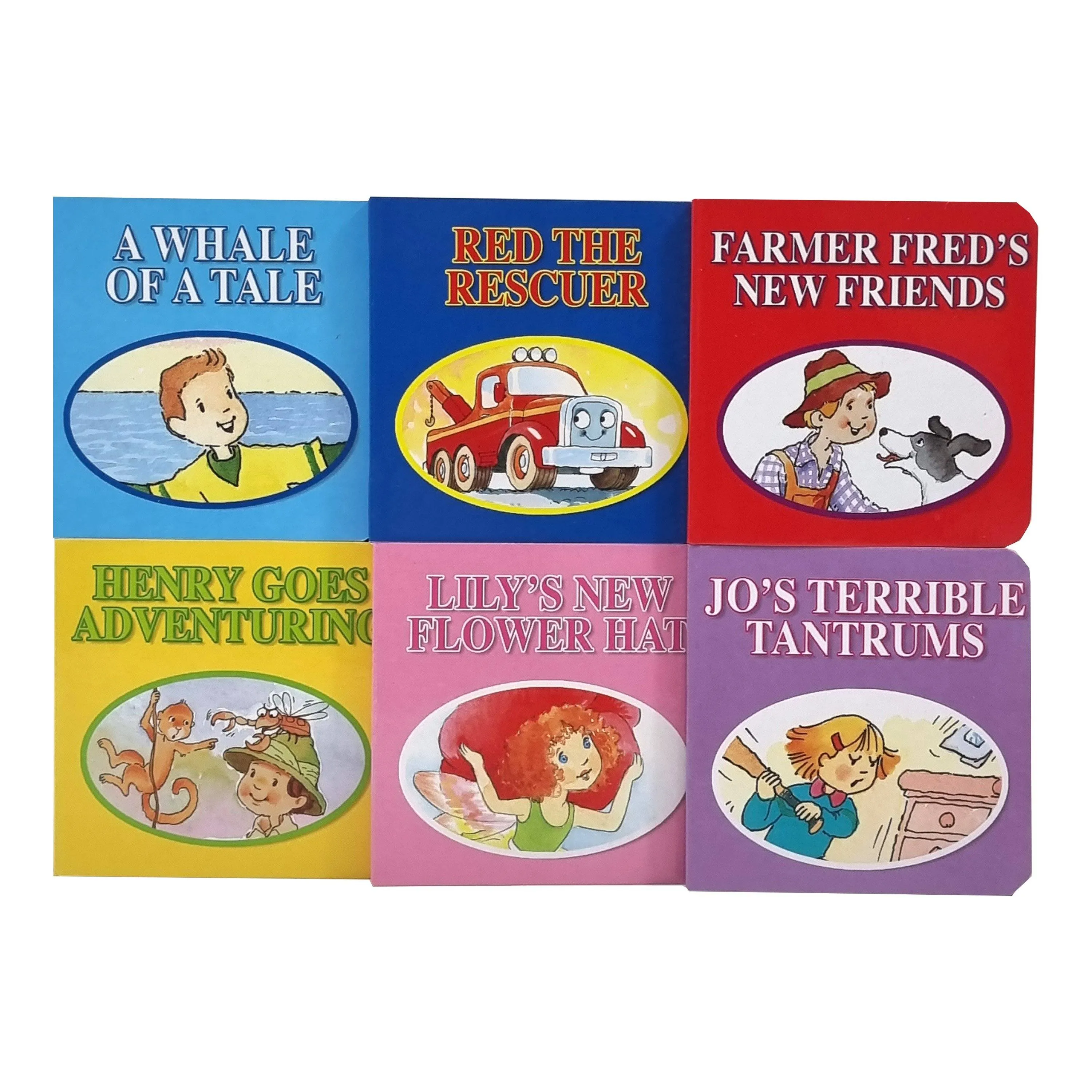 Bedtime Stories Pocket Library 6 Books Collection Set - Ages 0-5 - Board Book