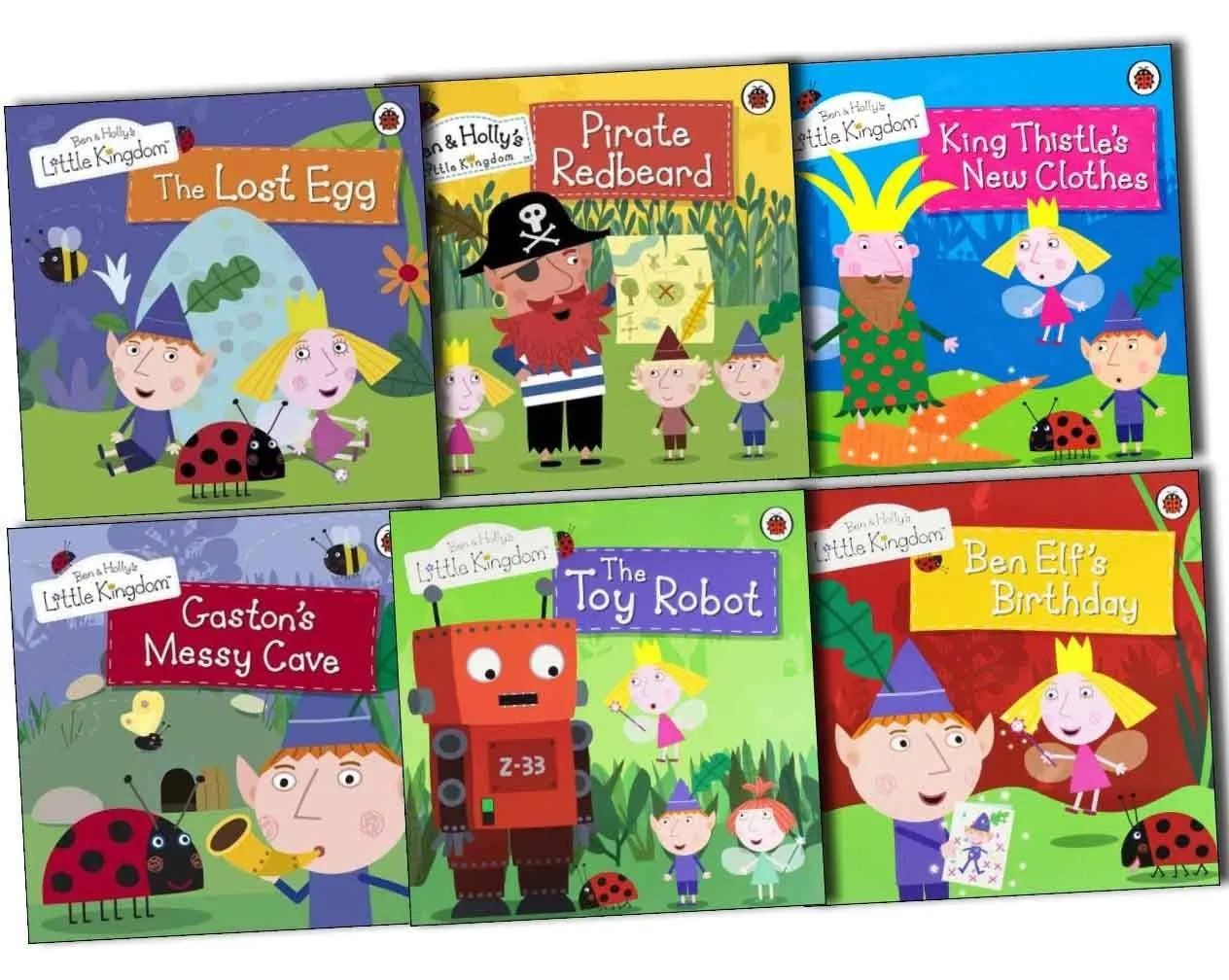 Ben and Holly's Little Kingdom 6 Book Box set - Age 0-5 - Hardback
