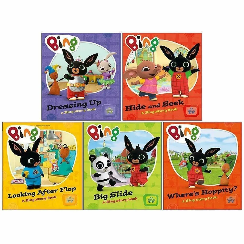 Bing 5 Book Collection As Seen on TV - Ages 0-5 - Paperback - Ted Dewan