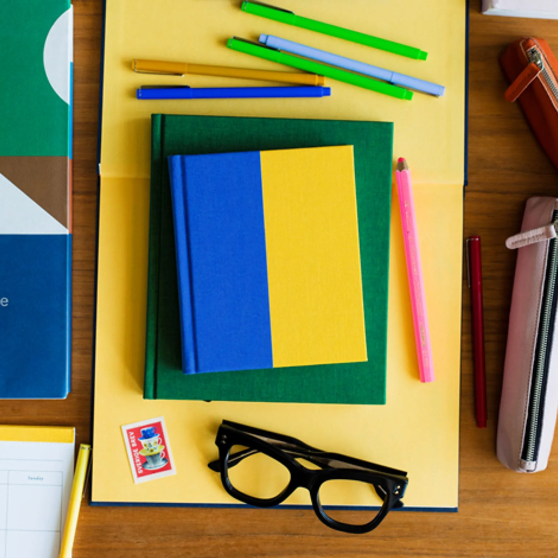 Bookbinders Design - Cloth Notebook - Small - Support Ukraine <Outgoing>