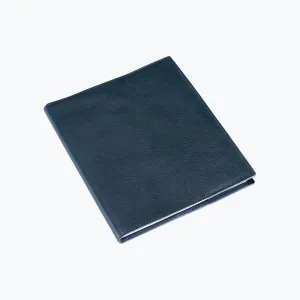 Bookbinders Design - Notebook - Leather - Regular - Navy