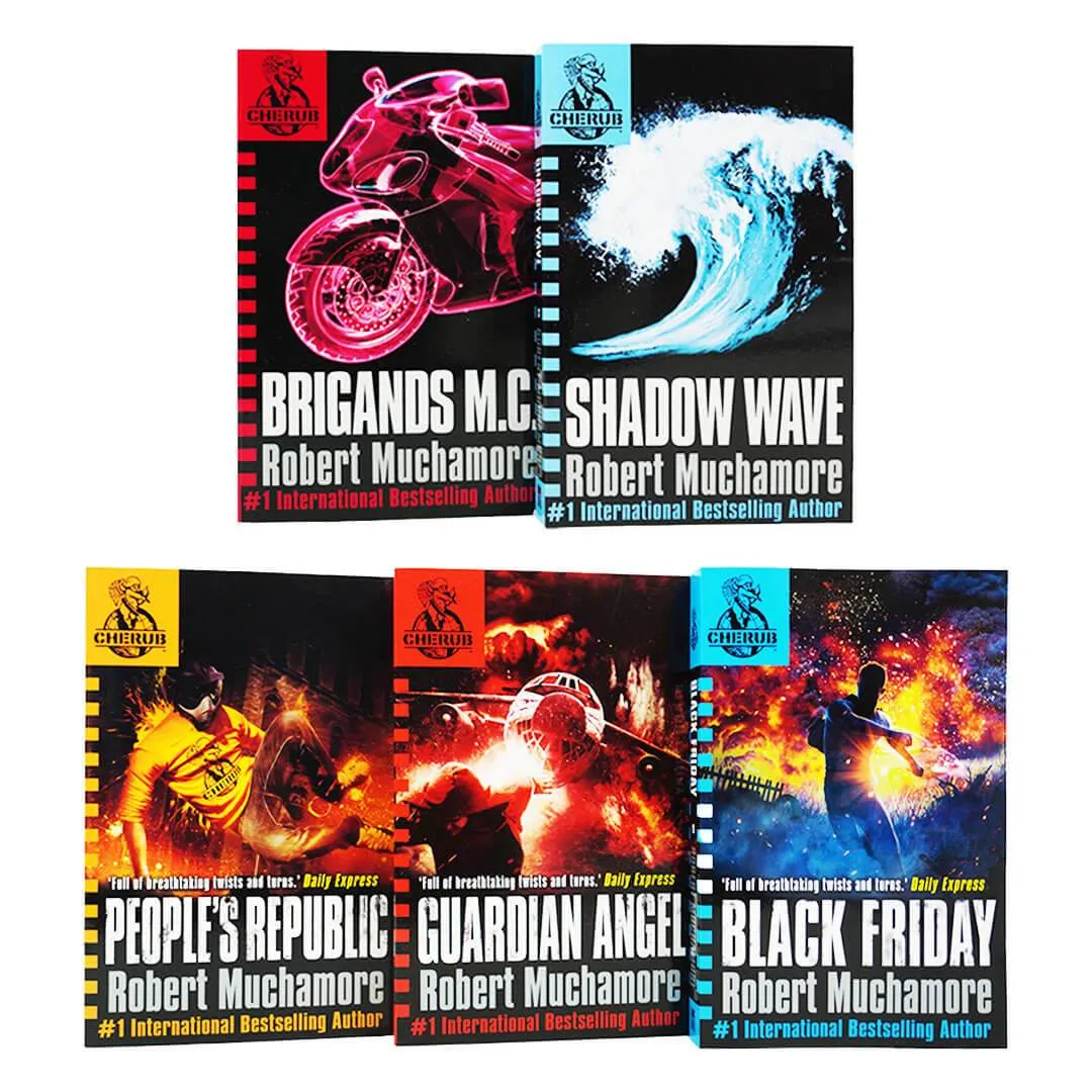 Cherub Series 3 By Robert Muchamore 5 Books Collection Set (Books 11-15)  - Ages 6-11 - Paperback