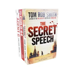Child 44 Trilogy Series 3 Books Set by Tom Rob Smith - Fiction - Paperback