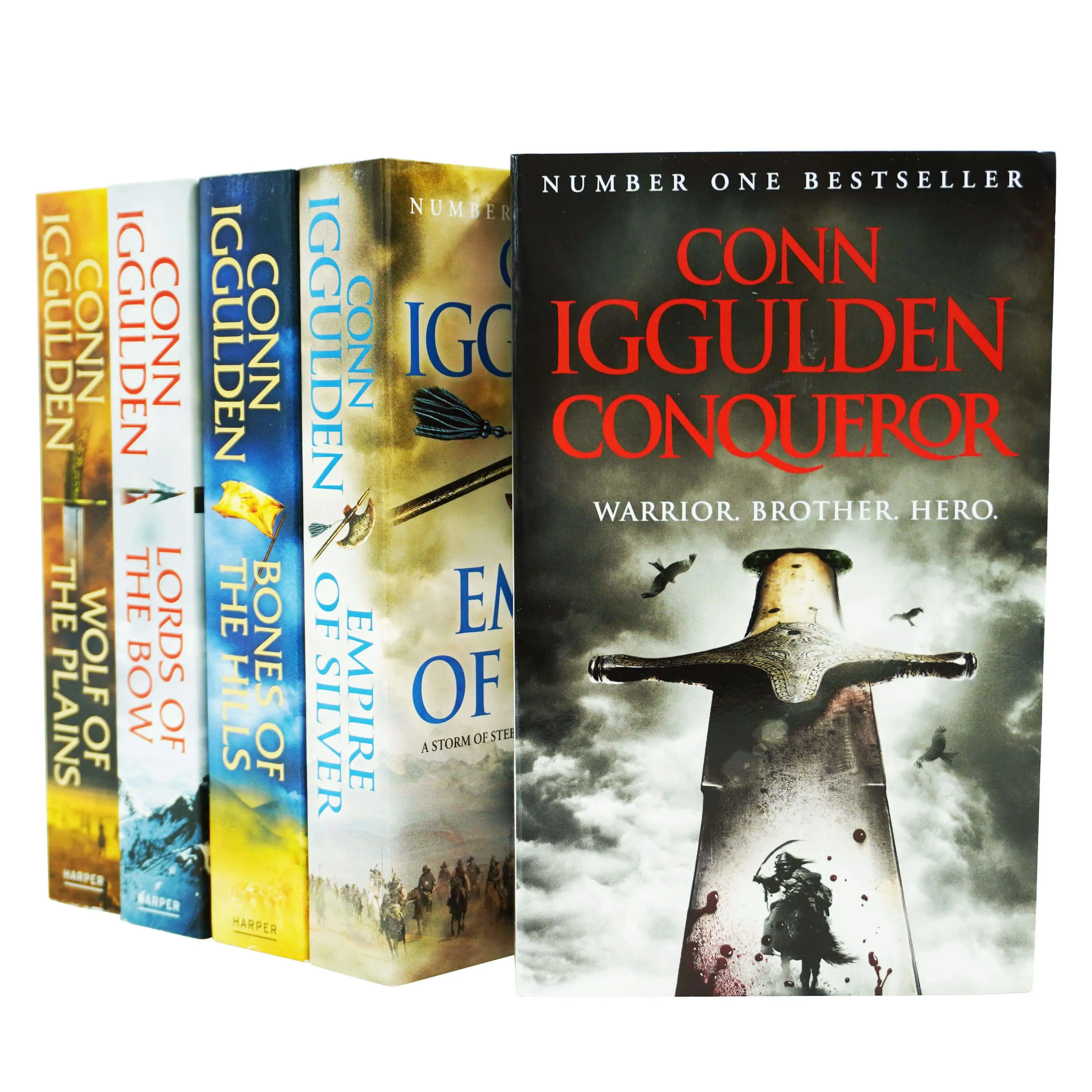 Conqueror Series by Conn Iggulden 5 Books Collection Set - Fiction - Paperback