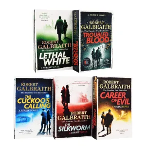 Cormoran Strike Series By Robert Galbraith 5 Books Set - Fiction - Paperback