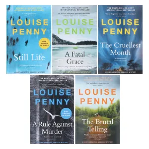 Damaged - Chief Inspector Gamache Mystery Series (Book 1-5) by Louise Penny: 5 Books Collection Set - Fiction - Paperback - T 33